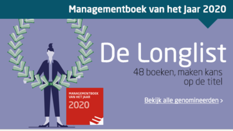 Management Boek van het Jaar 2020, Werkvuur genomineerd!