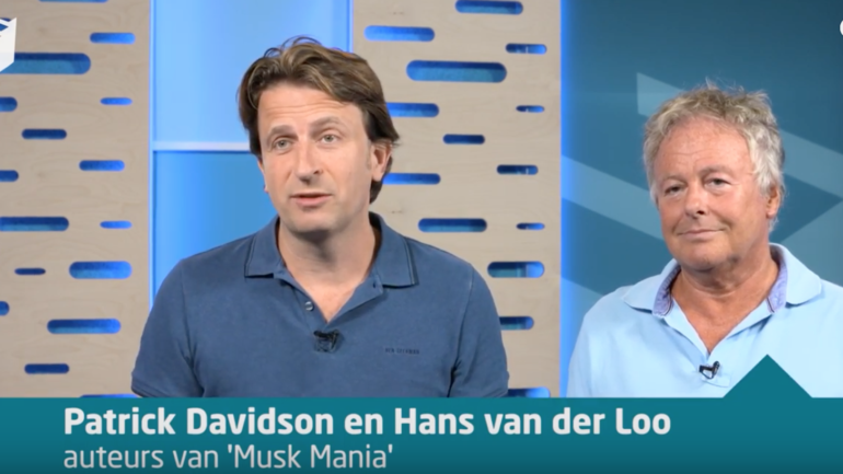 Video: Patrick Davidson en Hans van der Loo over hun bestseller Musk Mania