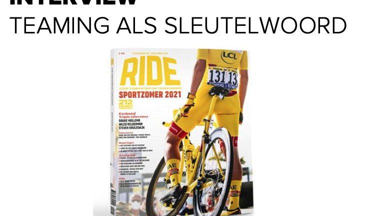 Teaming als sleutelwoord (Ride Magazine)